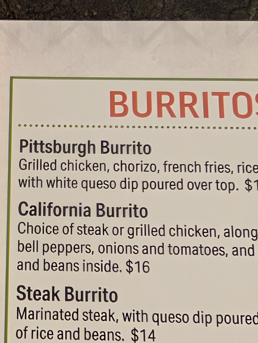 Menu Primo’S Tacos & Tequila-10